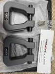 Ami Styling Demon 8812A-2 Anthracite Hook D-ring W/ Lock Pair (made Usa). Fixed Price $45.00.