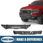 Hooke Road Sturdy Steel Front Bumper Rear For Dodge Ram 1500 2019-2024. Fixed Price $399.37.