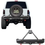 Vijay Rear Bumper Fits 1984-2001 Jeep Cherokee Xj Withtire Carrier. Fixed Price $472.49.