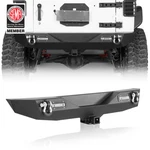 Hooke Road Rear Hitch Bumper For 2007-2018 Jeep Wrangler Jk. Fixed Price $209.49.