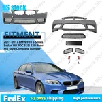 M5 Style Complete Bumper Fits Bmw F10 2011-2017 Series Sedan W/pdc 535I 528I. Fixed Price $369.81.