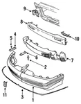 Genuine Gm Energy Absorber 16506529. Fixed Price $33.48.