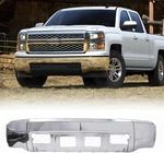 Steel Front Chrome Bumper Face Bar For 2014 2015 Chevy Silverado 1500. Fixed Price $149.00.