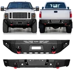 Vijay Steel Front/rear Bumper Fits 2008-2010 Ford F250/F350/F450 W/winch Plate. Fixed Price $489.00.