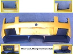 2004-2008 Lamborghini Gallardo Coupe Spider Rear Bumper 400807527 400807497B Oem. Fixed Price $2500.00.