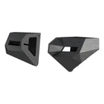 Aries 2081209 Trailchaser Aluminum Textured Black Front Bumper Corners. Fixed Price $234.99.