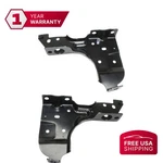 Bumper Rear Brackets Set For 2014-2019 Chevrolet Silverado 1500 Gmc Sierra. Fixed Price $64.99.