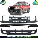 Front Bumper Face Bar Primed & Grille Assembly Kit For 2000-2001 Nissan Xterra. Fixed Price $443.00.
