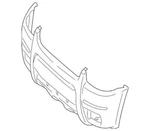 Genuine Ford 2002-2004 Escape Bumper Cover Assembly Front 2L8Z-17D957-AAPTM. Fixed Price $615.99.