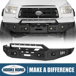Hooke Road Steel Front Bumper W/winch Plate & Lights For 2007-2013 Toyota Tundra. Fixed Price $499.42.