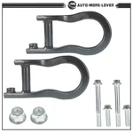 Front Tow Hooks Black Finish 84072463 For Chevrolet Silverado Sierra 1500 07-19. Fixed Price $24.42.