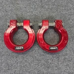 Ami Styling Demon 8804B Paintable Red Hook Round D-ring Pair. Fixed Price $42.49.
