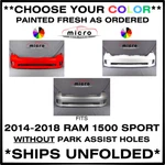 New Front Bumper Cover For 2014-2018 Ram 1500 Sport Choose Your Color CH1000A10. Fixed Price $383.45.