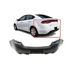Bumper Cover For 2013-2016 Dodge Dart Park Aid Holes 68172075AA CH1100976 Rear. Fixed Price $174.92.
