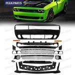 Fit For 2008-2014 Dodge Challenger Hellcat Style Srt Full Front Bumper Cover Kit. Fixed Price $424.99.