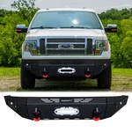 Vijay 2009-2014 Ford F150 Steel Front Bumper W/winch Plate&lights. Fixed Price $649.99.