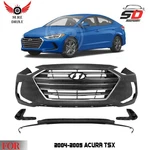 Front Bumper Cover Paintable & Grille Assembly Kit For 2017-2018 Hyundai Elantra. Fixed Price $308.23.