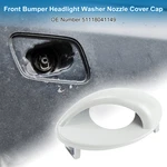 Front Left Side Bumper Headlight Washer Nozzle Cover Cap For Bmw M3 08-13 White. Fixed Price $20.85.