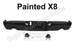 Painted Black Clear X8 Rear Bumper Assy For Ram 1500 W/dual W/o Sensor 2009-2018. Fixed Price $492.29.