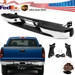 Complete Chrome Rear Bumper For 1999-2007 Chevy Silverado Gmc Sierra 2500HD 3500. Fixed Price $119.99.