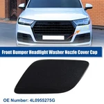 Front Left Driver Bumper Headlight Washer Nozzle Cover For Audi Gloss Black. Fixed Price $19.11.