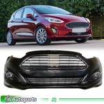 New Front Bumper Cover Grille Set Fits 2014-2019 Ford Fiesta Complete Black. Fixed Price $258.00.