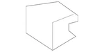Genuine Ford Radiator Support Air Deflector Nut W710198-S438. Fixed Price $10.23.