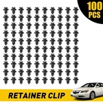 100 Pcs Bumper Fender Hood Moulding Side Garnish Grille Retainer Clip For Honda. Fixed Price $10.99.