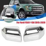 16 17 18 19 20 Ford F150 F-150 Top Half Chrome Mirror Covers Replacement. Fixed Price $25.99.