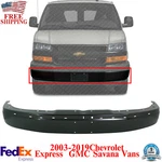 Front Bumper Face Bar Primed Black For 2003-2019 Chevy Express Savana 1500 2500. Fixed Price $250.00.
