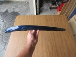 00-04 Jaguar S-type "r" Left (driver's Side) Front Bumper Trim In Pacific Blue. Fixed Price $64.95.