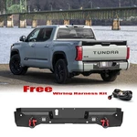 Aaiwa Steel Rear Bumper W/ Led Lights & D-rings For 2022-2024 Toyota Tundra 002. Fixed Price $446.49.