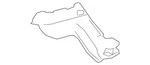 Genuine Audi Lower Guide 4K9-807-394. Fixed Price $49.26.