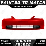 New Painted *R513 Red* Front Bumper Cover Fascia For 2001-2003 Honda Civic 01-03. Fixed Price $380.99.