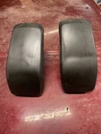 79-86 Porsche 928 Rear Rubber Bumper Guards Pads Oem Pair Left Right. Fixed Price $149.99.