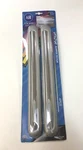 4 Pcs Silver Front Rear Bumper Guard Scratch Corner Protector Strip Molding FA77. Fixed Price $29.95.