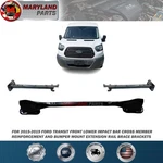 2015-2019 Ford Transit Bumper Reinforcement Impact Bar And Brackets. Fixed Price $199.99.