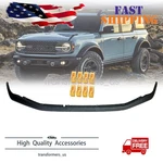 Fits Ford Bronco 2021-2025 Front Upper Bumper Face Bar Trim Molding Step Pad. Fixed Price $81.59.