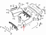 Mercedes-benz Cls C218 Rear Left Bumper Reinforcement A2188850016. Fixed Price $30.37.