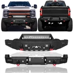 Vijay Fits 2023-2025 Ford F250/ F350 Steel Front Rear Bumper With Led Lights. Fixed Price $629.00.