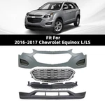 Front Bumper Cover Grille Assembly Set For 2016 2017 Chevrolet Equinox Ls 6PCS. Fixed Price $268.99.