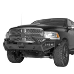 Textured Steel Front Bumper W/ Winch Plate Fit 2013-2018 Dodge Ram 1500 Trucks. Fixed Price $489.99.
