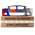 2011-2013 Bmw 5 Series Front Bumper With Sensor Holes/m-package. Fixed Price $390.98.