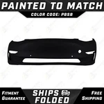 New Painted *pbsb Black* Front Bumper Cover Fascia For 2017-2022 Tesla Model 3. Fixed Price $580.99.