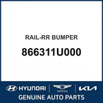 2009-2012 Kia Sorento Rail-rear Bumper Oem New 866311U000. Fixed Price $414.10.