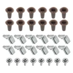 1967 1969 Camaro Firebird Door Panel Clips Plugs & Screws Set 32 Pcs Oer # 679. Fixed Price $25.95.