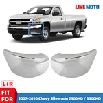Front Bumper End Set For 2007-2010 Chevrolet Silverado 2500 Hd 3500 Chrome. Fixed Price $185.99.
