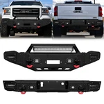 Vijay For 2014-2015 Gmc Sierra 1500 Front/rear Bumper W/winch Plate&led Lights. Fixed Price $649.99.