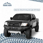 Full Width Steel Front Bumper W/ Skid Plate & Light For 2005-2011 Toyota Tacoma. Fixed Price $449.12.