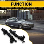 For 2018-2021 Honda Accord Front Bumper Retainer Support Bracket Lh Rh 2PCS Eoa. Fixed Price $8.54.